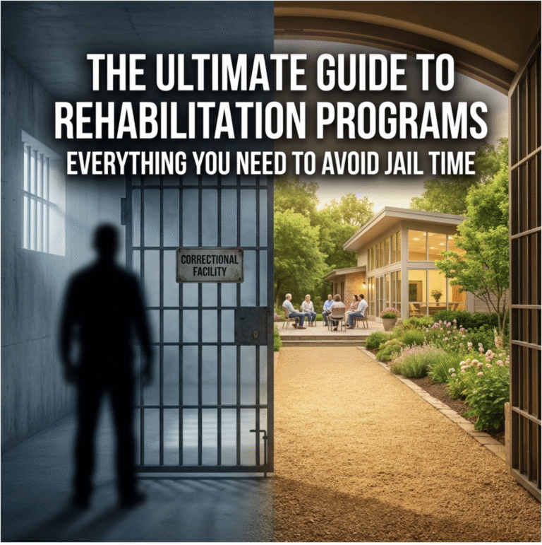 The Ultimate Guide to Rehabilitation Programs: Everything You Need to Avoid Jail Time